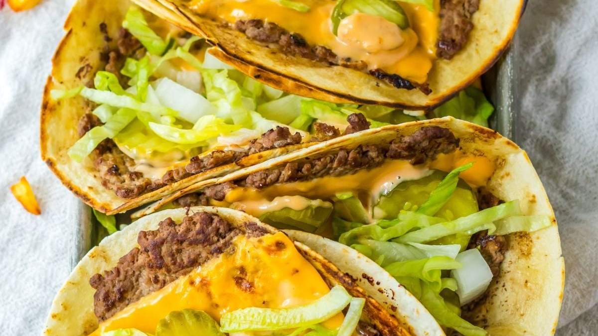 Big Mac tacos. Fuente: (Instagram).