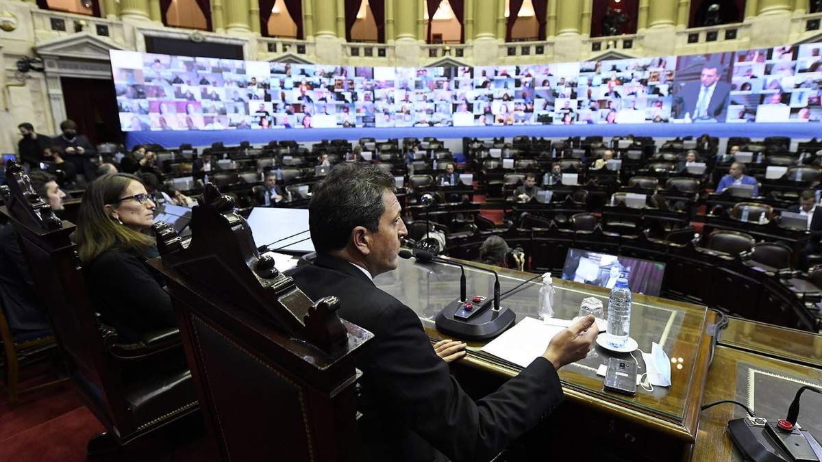 Sergio Massa, titular de la Honorable Cámara de Diputados. Fuente: (Twitter)