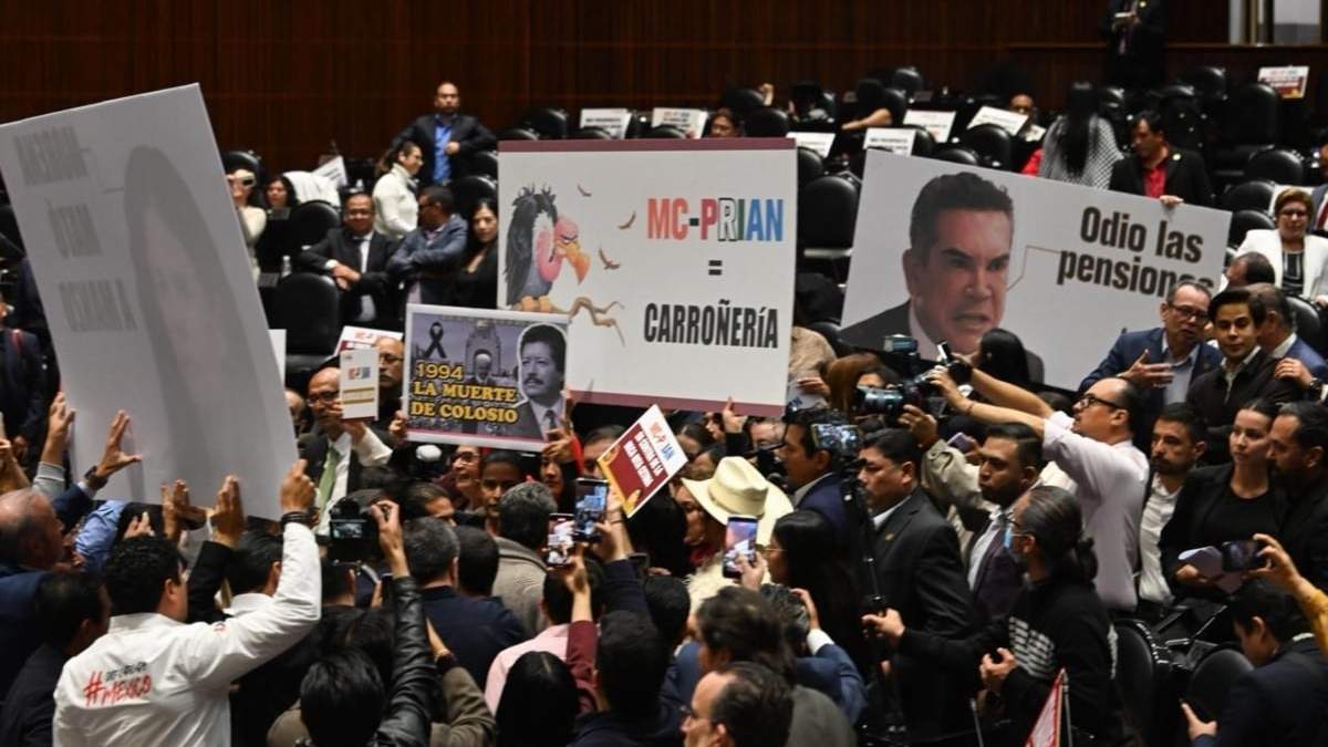 Enfrentamientos en la Cámara de Diputados durante la discusión del Presupuesto 2026