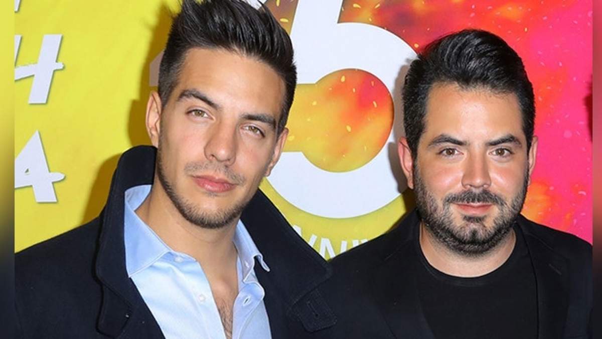 José Eduardo y Vadhir Derbez. Fuente: (Twitter)