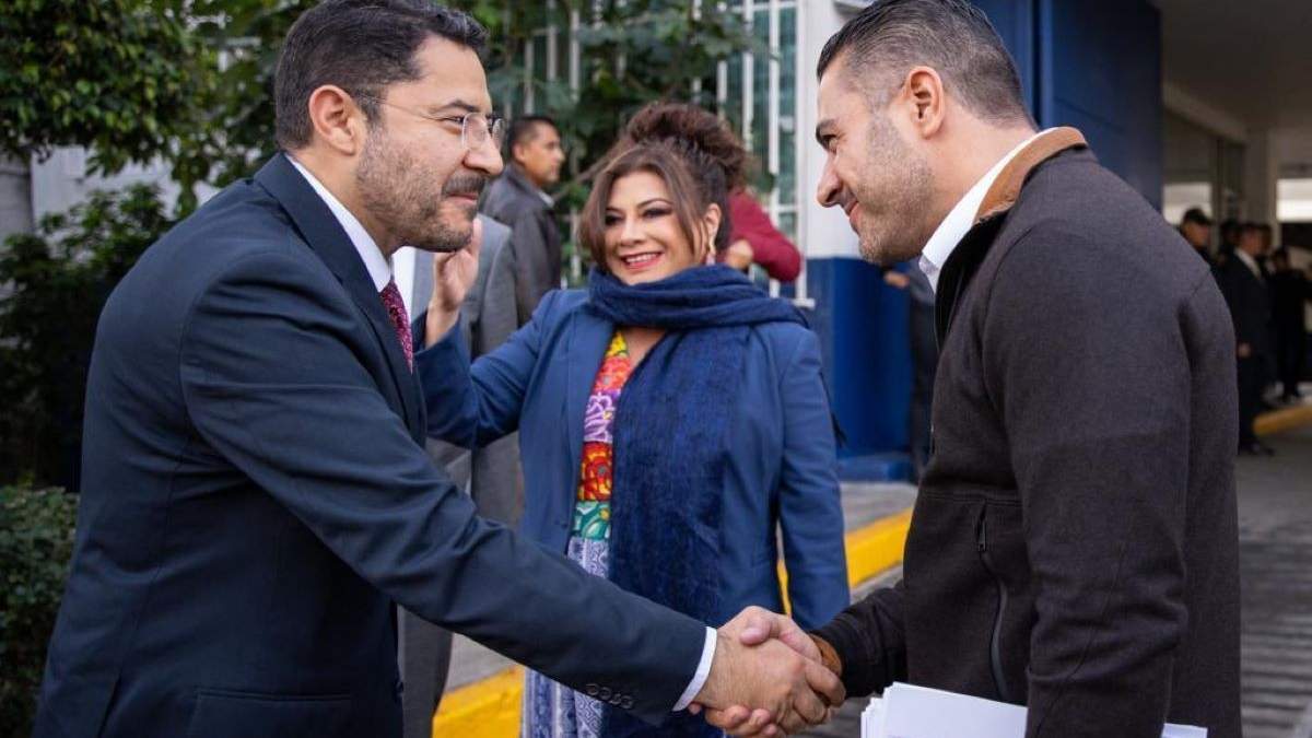 El jefe de Gobierno con Clara Brugada y Omar García Harfuch