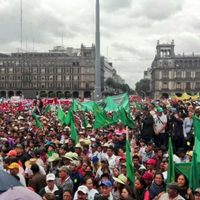 Campesinos repudian recortes de Peña; Mancera ofrece alianza 'con los que menos tienen”