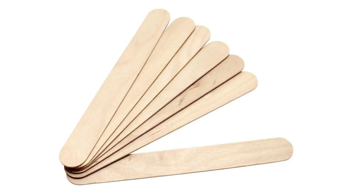 Palitos de madera. Fuente: (Instagram)
