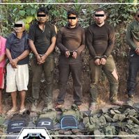 Detienen en Guerrero a seis sujetos con armas y cartuchos de uso exclusivo del Ejército