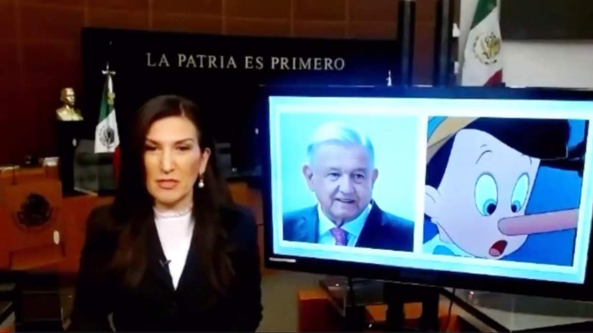 La "contramañanera" de Kenia López