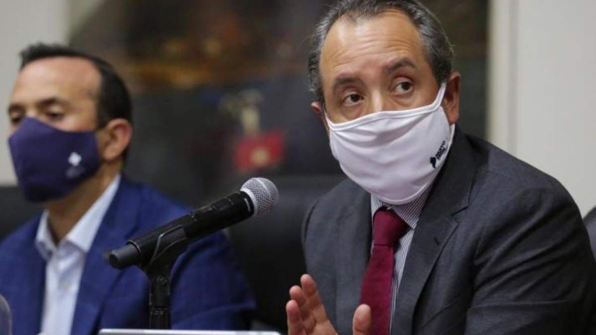 El secretario de Finanzas y Tesorería del estado, Carlos Garza Ibarra.