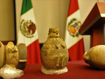 Gobierno de México restituye a Perú 37 piezas precolombinas