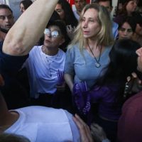 Evacuaron la caravana de Karina Milei en Corrientes