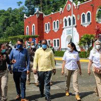 Funcionarios de Haití recorren sedes migratorias en Chiapas y Tabasco