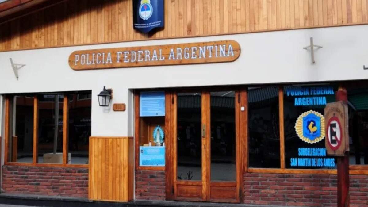 Sede de la Policía Federal en San Martín de los Andes. Fuente: (Facebook)