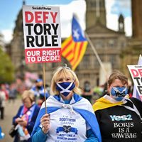 Exigen a la Corte Suprema británica un referéndum sobre la independencia escocesa