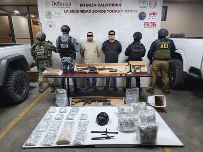 Detienen a “La Piruja”, líder de “Los Rusos” y operador de “La Mayiza” en Baja California