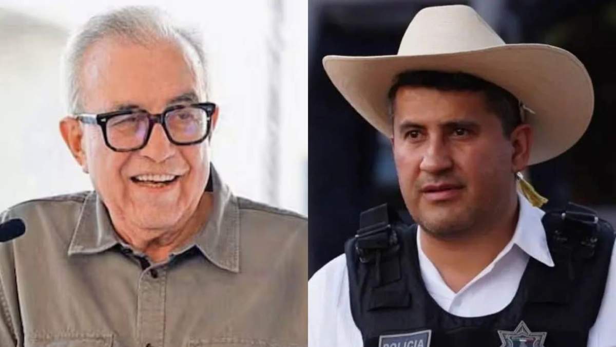 Las imágenes de Rubén Rocha Moya y Carlos Manzo publicadas por Grecia Quiroz