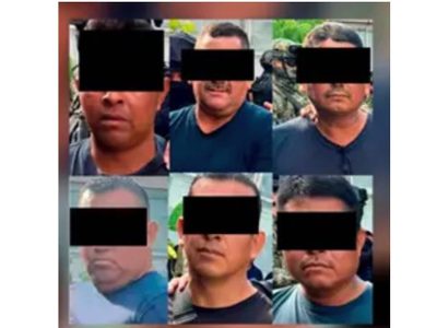 Detienen a seis policías de Tabasco señalados de pertenecer a La Barredora