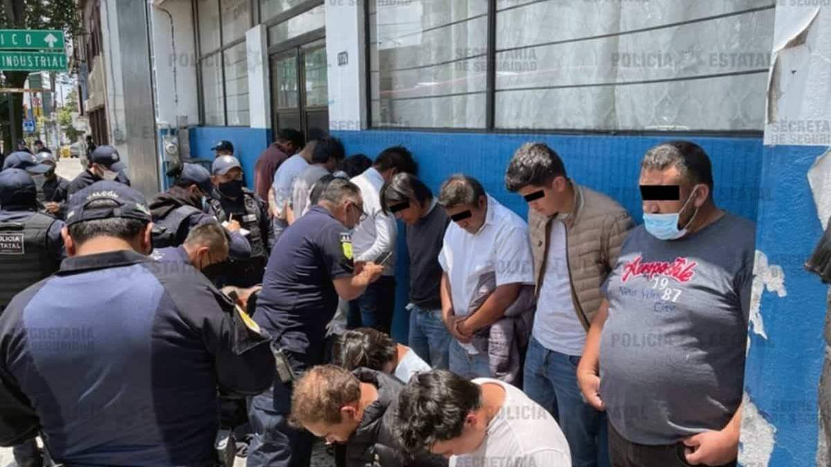 Los detenidos tras el ataque a una casilla en Metepec, Edomex