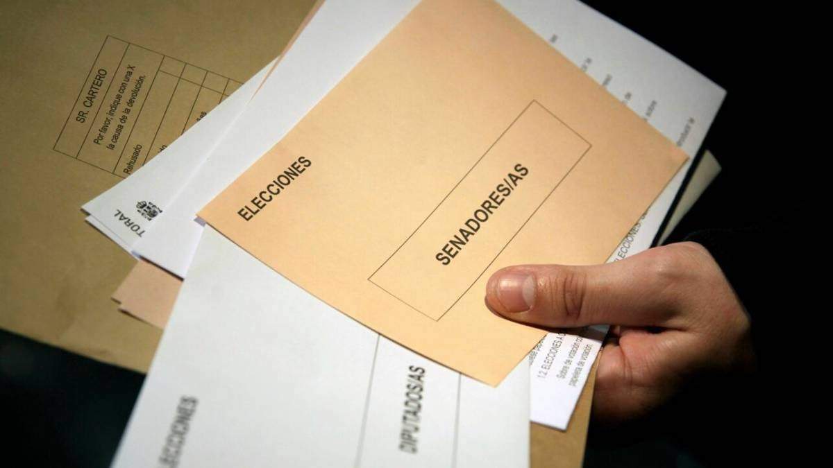 Voto por correo. Fuente: (Twitter)