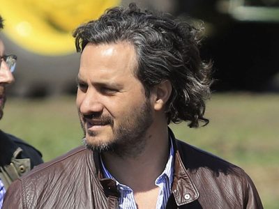 Primera presentación de Cafiero en el Senado