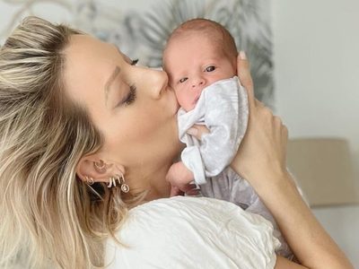 Besos por Instagram: la conmovedora postal de Noelia Marzol con dedicatoria para su hijo
