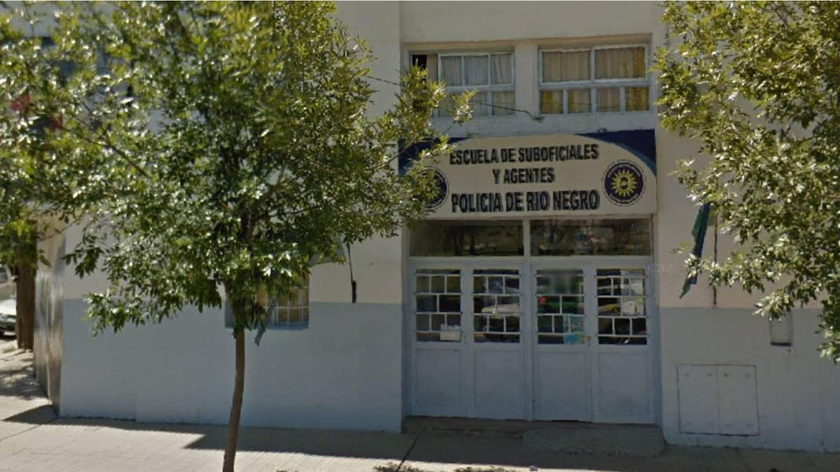 Escuela de Suboficiales de la ciudad de Cipolletti. Fuente: (Twitter)