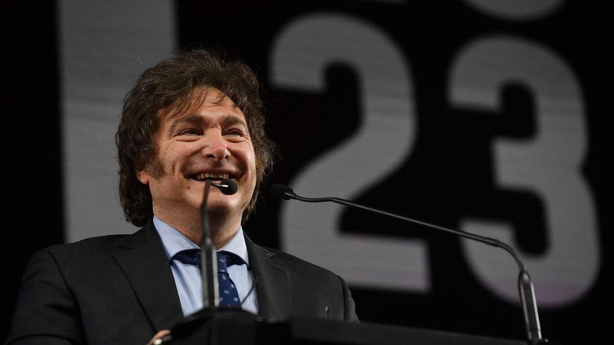 Javier Milei, candidato presidencial de La Libertad Avanza. Fuente: (Twitter)