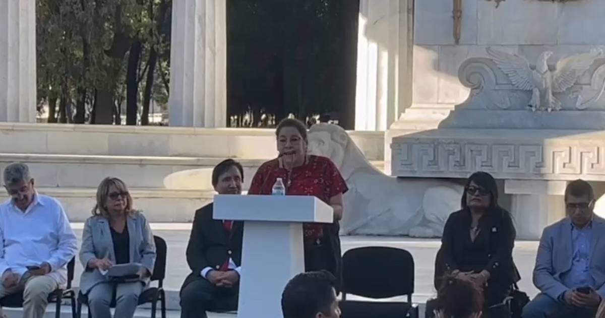 La ministra de la Corte, Lenia Batres