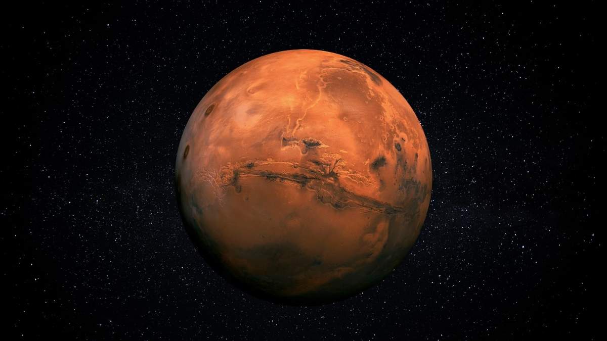 Marte, el Planeta Rojo. Fuente: (Twitter)