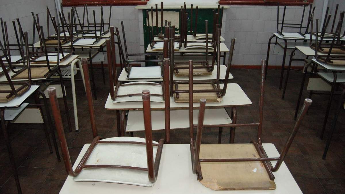 Sin clases. Fuente: (Twitter)