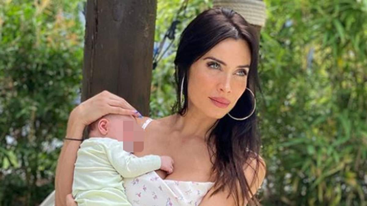 Pilar Rubio y Máximo Adriano. Fuente: (Twitter).