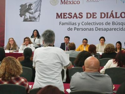 Segob continúa diálogo con familias y colectivos de búsqueda