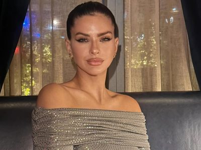 Una paquita: la China Suárez y el saco que revive la estética de los 90 en versión fashionista