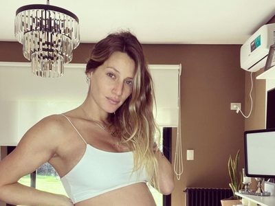Mica Viciconte hizo una audaz apuesta a días de dar a luz
