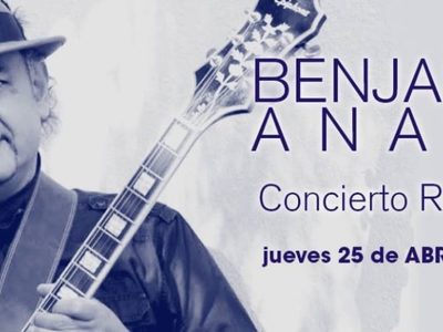 Benjamín Anaya en concierto el jueves 25