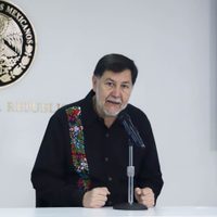 Noroña viaja a Francia: “sirve que dejo el campañón que traen, ahí a ver quién los atiende”