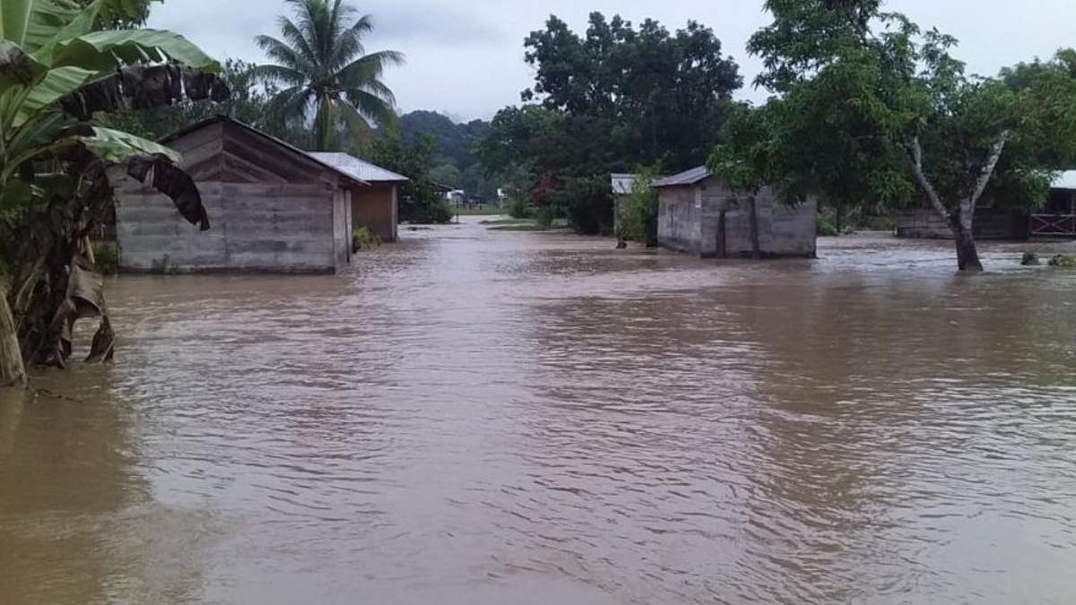Las intensas lluvias han golpeado fuertemente a Chiapas
