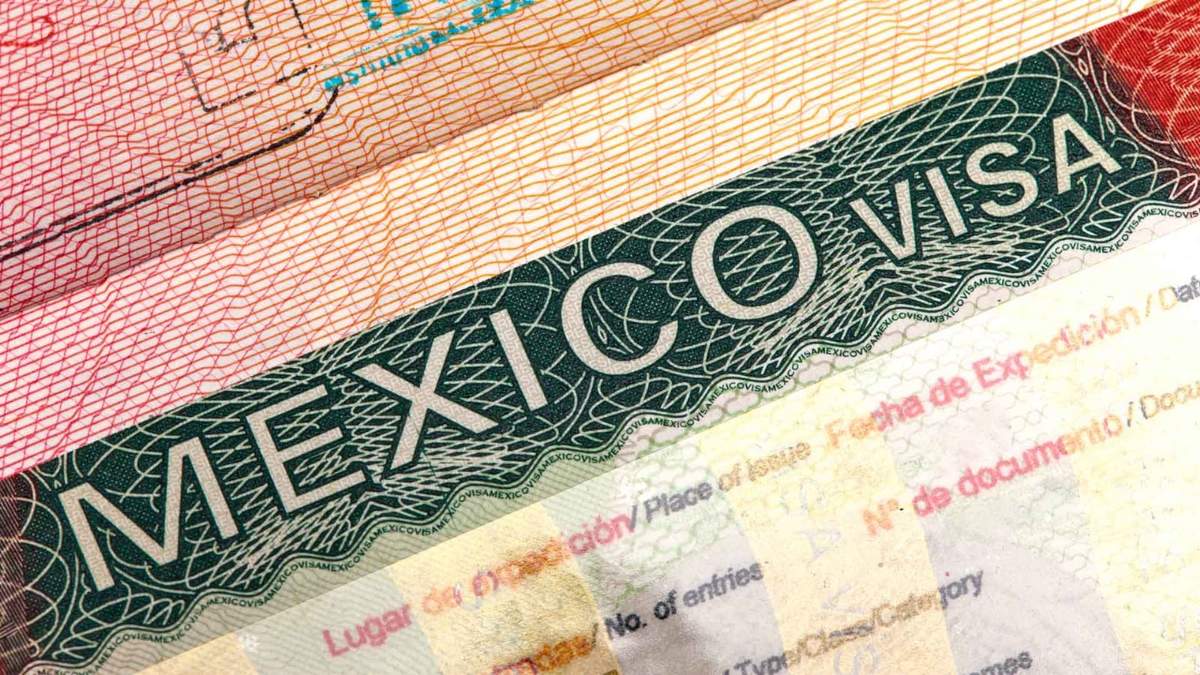Visa de México. Fuente: (Twitter)