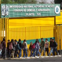 CCH Sur regresa a clases presenciales con medidas de seguridad reforzadas y sin protestas