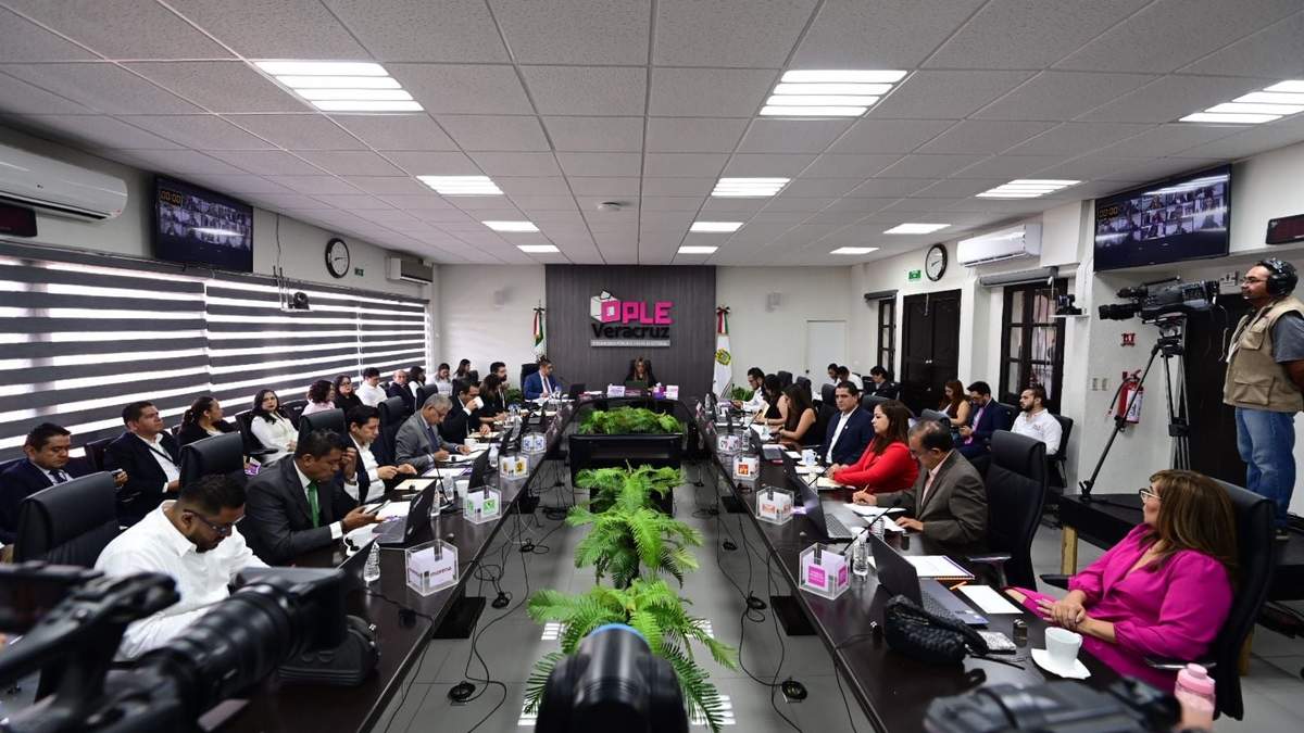 Informe de casillas instaladas en Veracruz