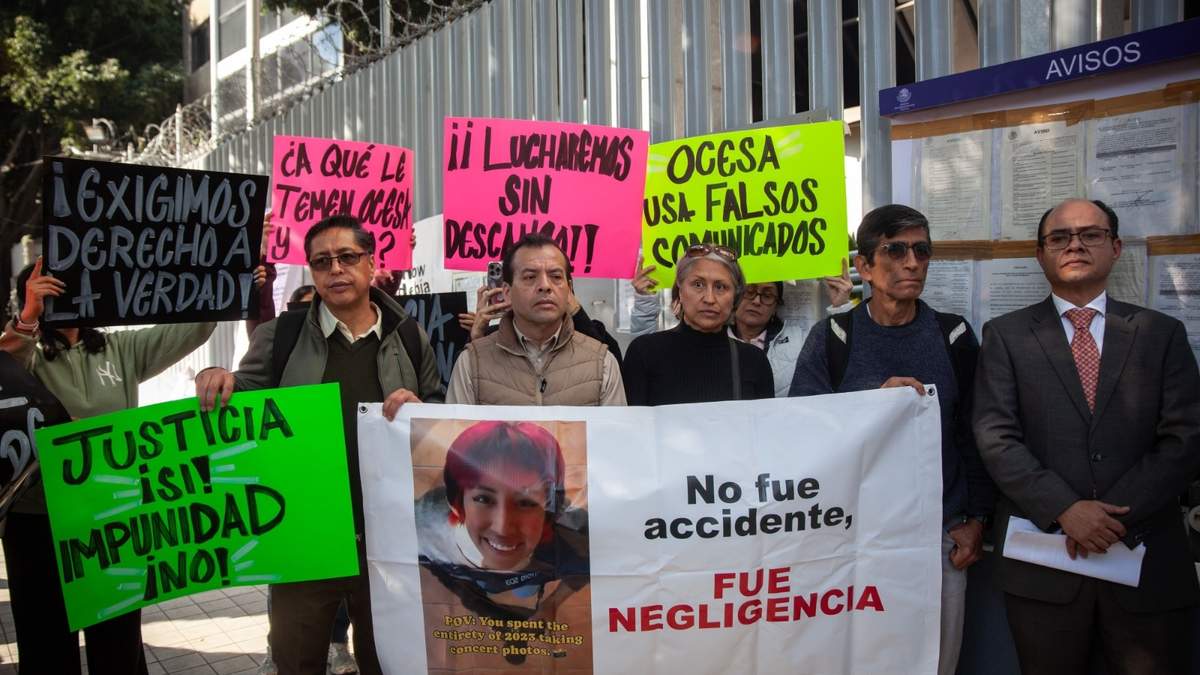 Protesta de la familia de Berenice