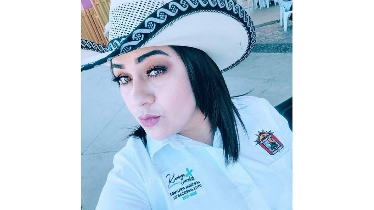 La comisaría de la comunidad de Bachigualatito, Mirna Karime, asesinada el 7 de enero de 2024