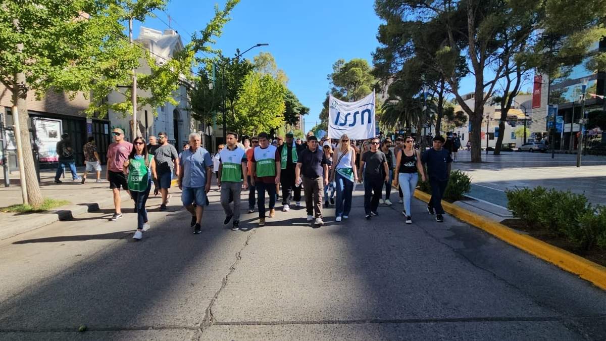 Movilización de ATE. Fuente: (Javier Manzano)