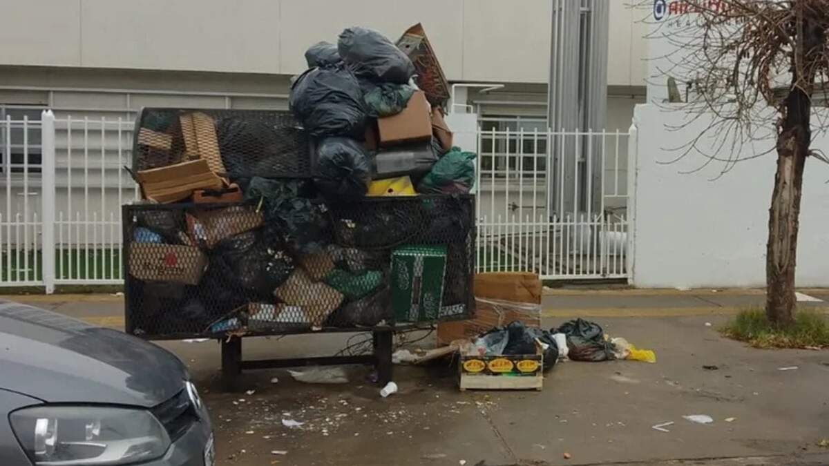 Basura acumulada en Neuquén. Fuente: (Facebook)
