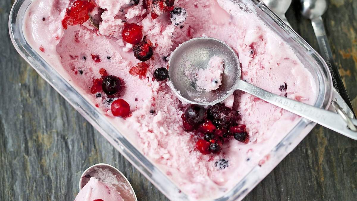 Helado de yogur. Fuente: (Instagram)