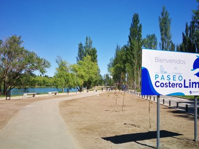 Neuquén Capital extiende el Paseo Costero del Limay
