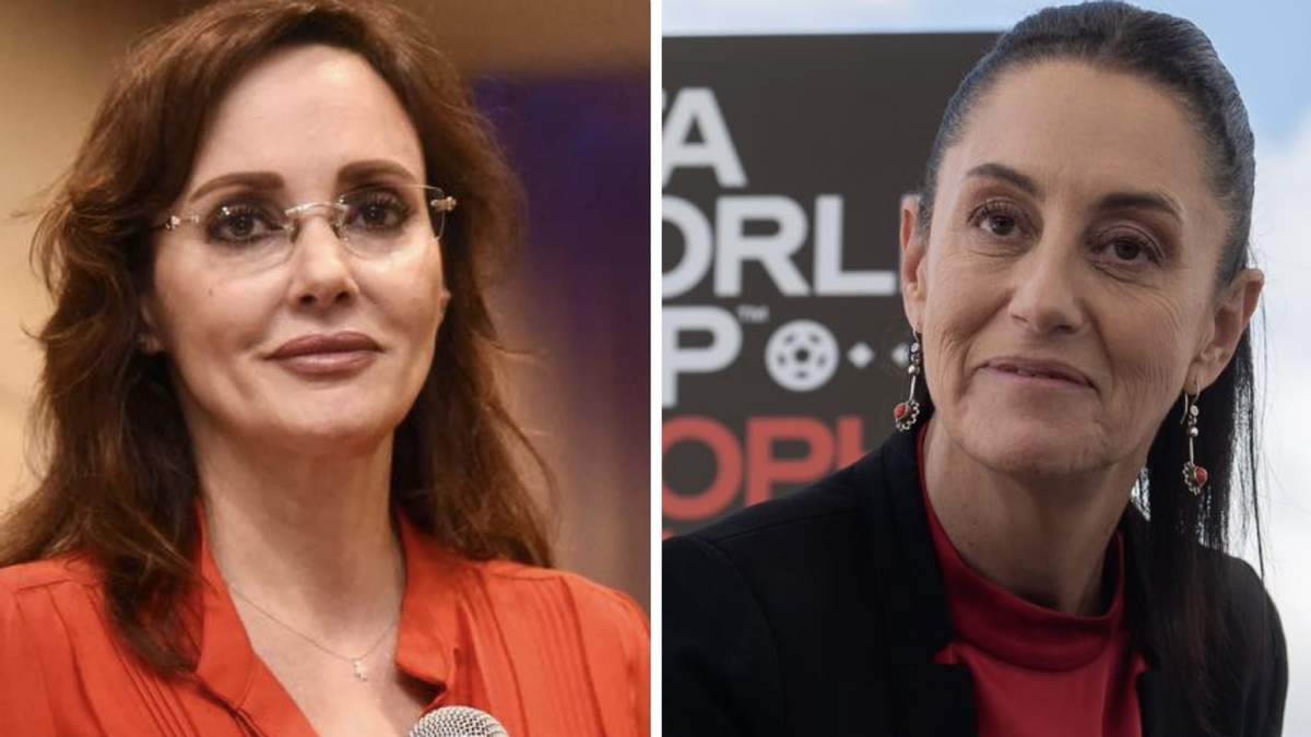 Lilly Téllez y Claudia Sheinbaum