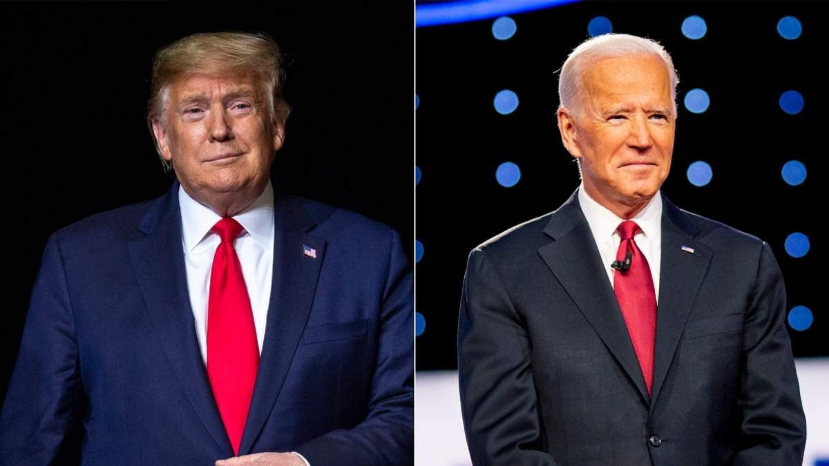 Donald Trump y Joe Biden. Fuente: (Twitter)