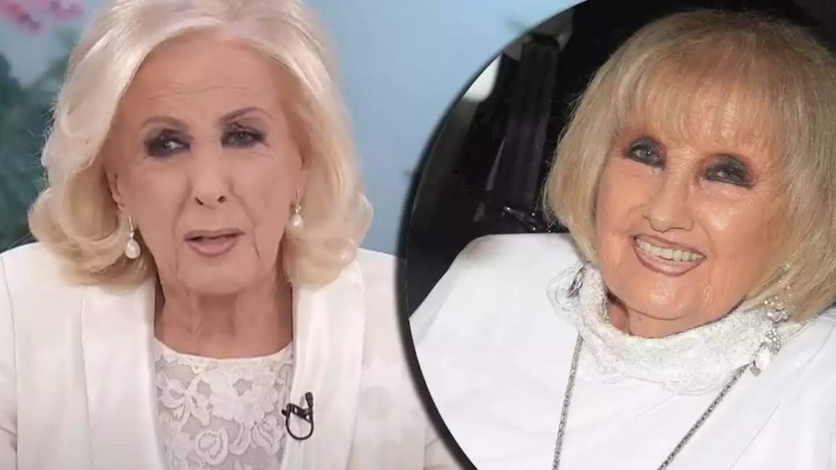 Mirtha y Goldie Legrand. Fuente: (Instagram)