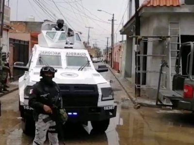 Tiroteo entre Guardia Nacional y sicarios provoca pánico en Pueblo Nuevo, Guanajuato