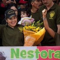 Nestora Salgado, libre