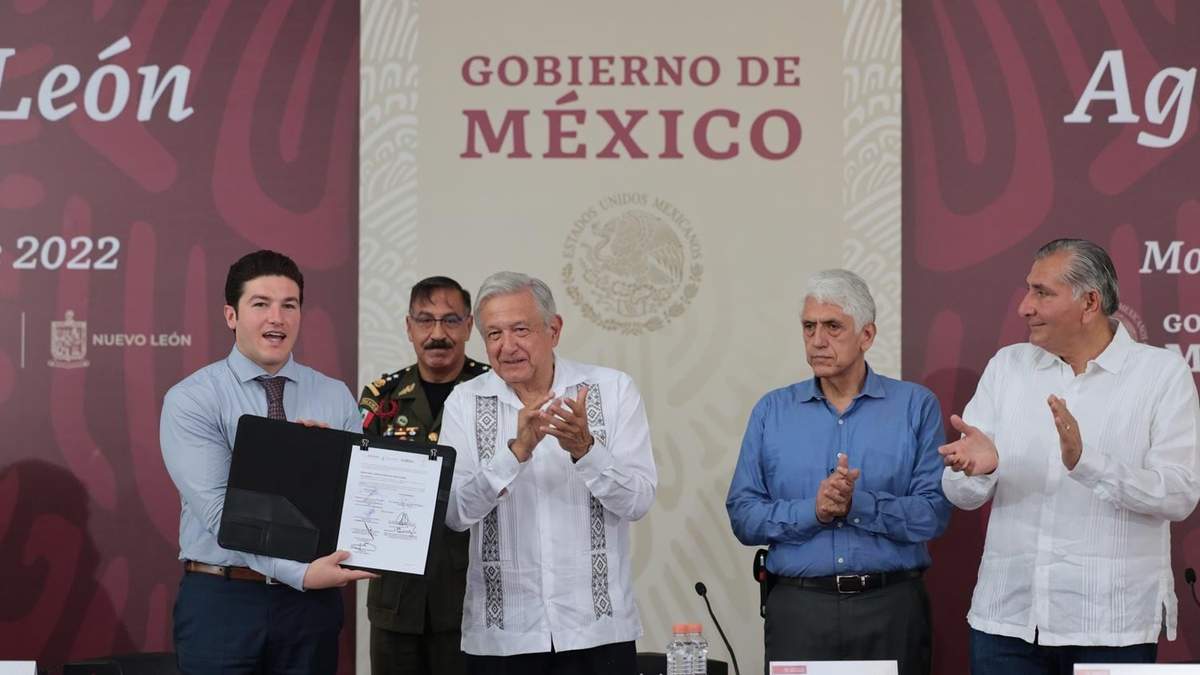 Convenio entre Nuevo León y el gobierno federal