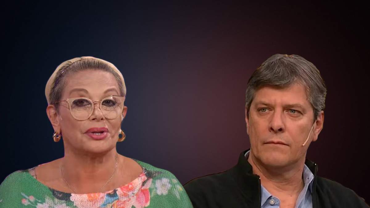 Carmen Barbieri y Mario Pergolini. Fuente: (Minuto Neuquén)